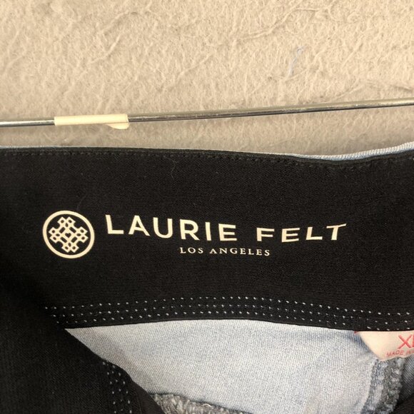 Laurie Felt Jeans Womens XL Light Wash Blue Silky Curve Boot Cut Stretch Denim - Picture 7 of 16